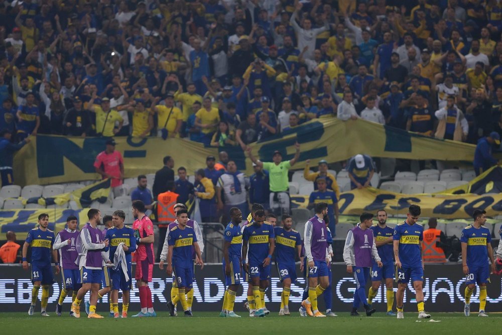 Corinthians denunció los actos racistas de los hinchas de Boca en la Libertadores. EFE