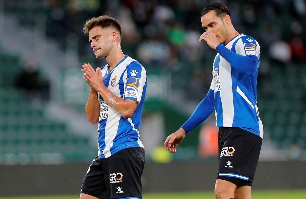 El Espanyol anunció que Melendo no seguirá la próxima temporada. EFE