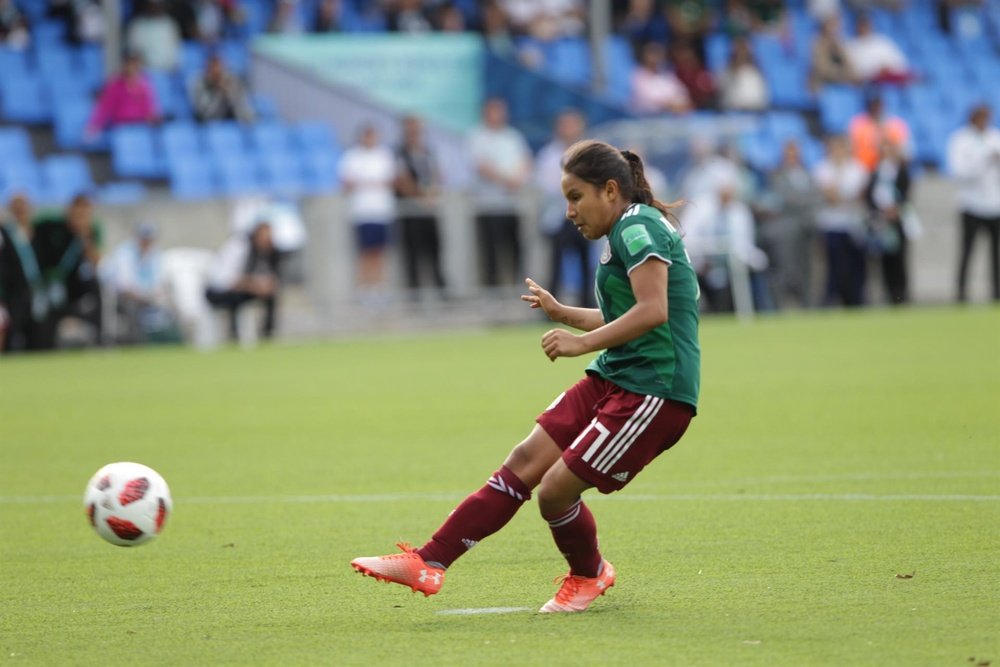 México Sub 20 se arma para el Mundial con jugadoras de la liga local. EFE