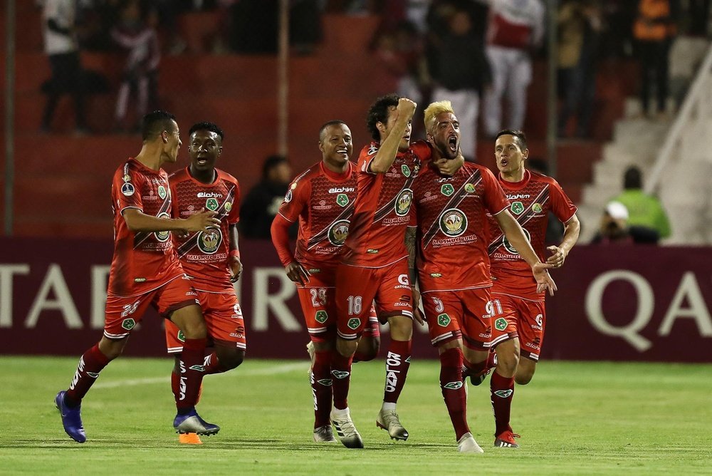 Mauricio Alonso lleva a Mushuc Runa al cuadrangular final de la Copa. EFE