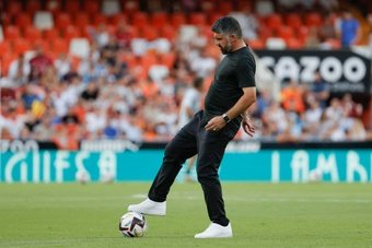 Gattuso confía en el dominio del balón para que el Valencia resurja en la Liga