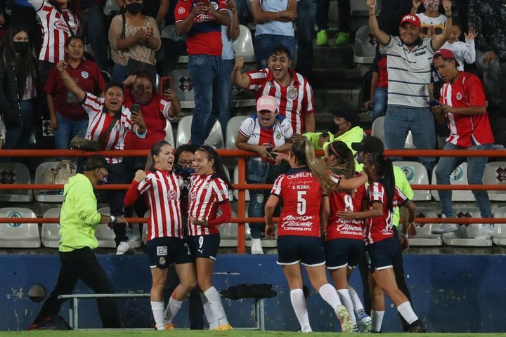 Chivas de Guadalajara conserva el liderato en la Liga Mexicana Femenina