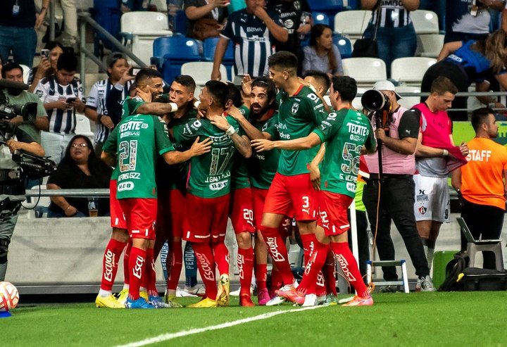Monterrey venció por 2-0 a Atlas. EFE