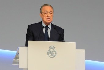 Dardo de Florentino Pérez al dueño del PSG. EFE