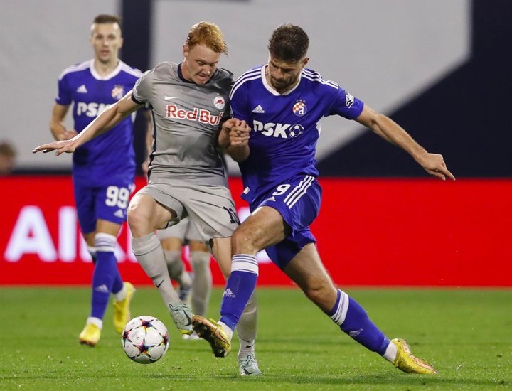 El Dinamo de Zagreb y el Salzburgo se anulan en la igualada lucha del Grupo E