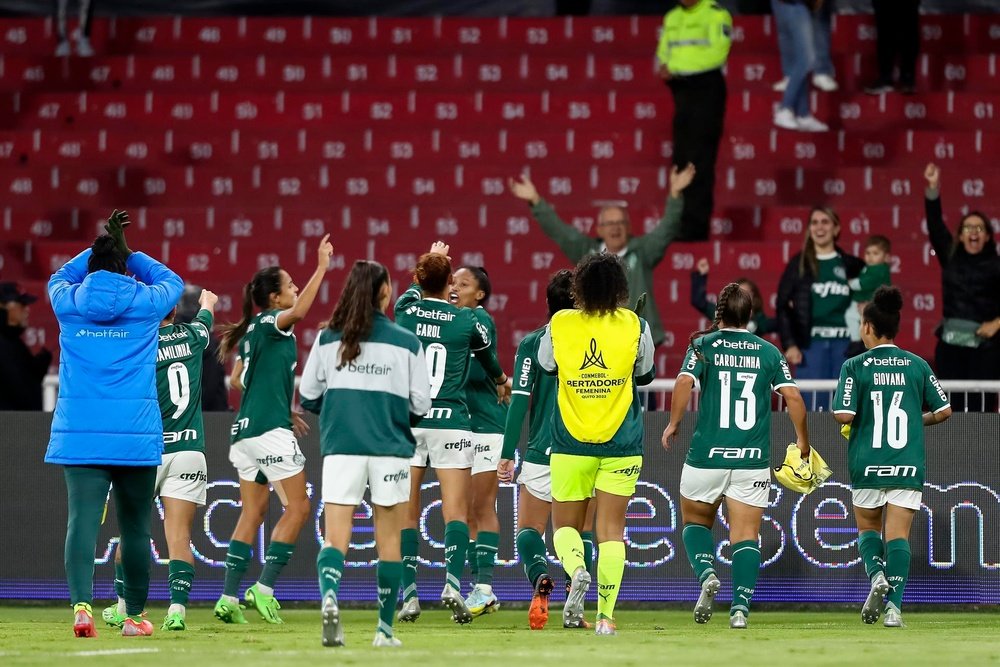Palmeiras, semifinalista de la Copa Libertadores Femenina. EFE