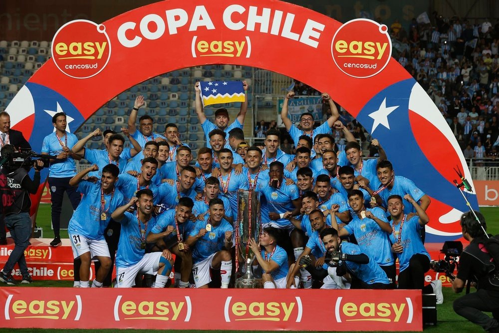 Magallanes, campeón de la Copa Chile. EFE