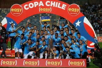 Magallanes ganó este domingo la Copa Chile ante Unión Española, en un partido muy igualado, que se decidió en la tanda de penaltis por 6-7, tras empatar 2-2 en los 90 minutos reglamentarios.