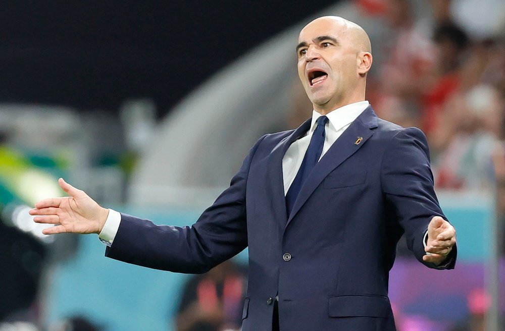 Roberto Martínez hizo historia con Bélgica. EFE