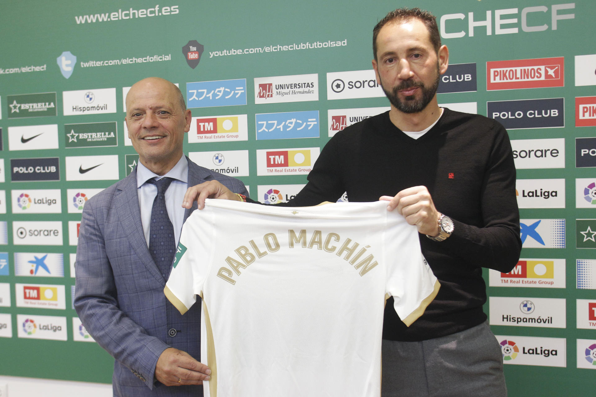 Machín, en su presentación: "El Elche tiene más capacidad de la que ha ...