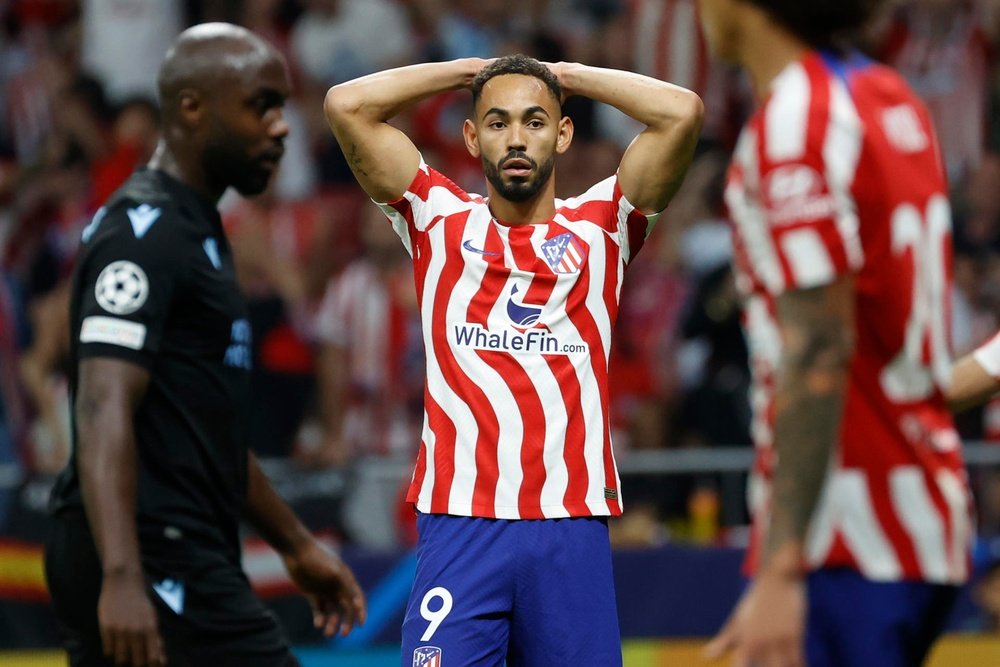 Matheus Cunha, un quiero y no puedo en el Atlético. EFE