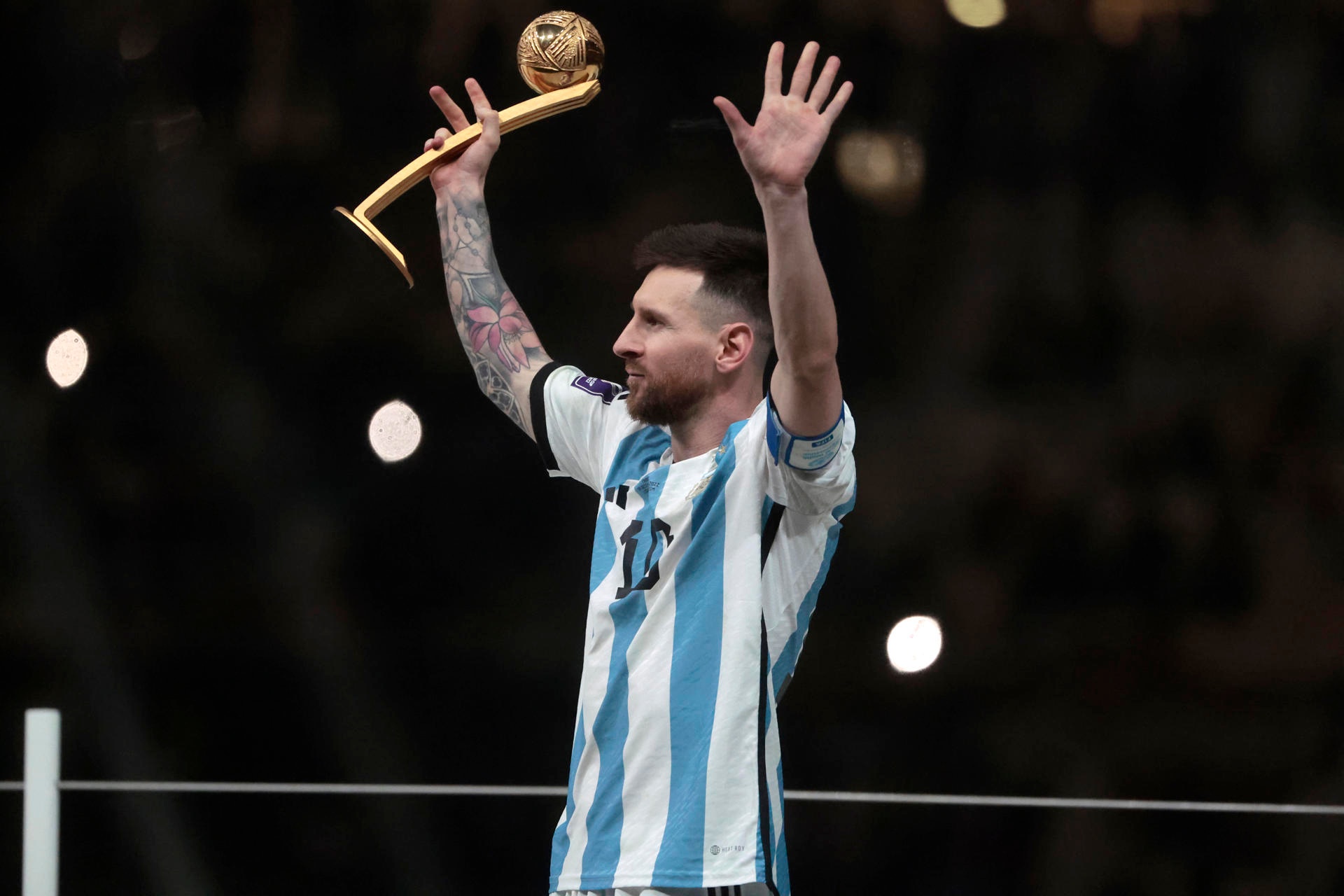 Messi, encargado de organizar una fiesta en Rosario. EFE