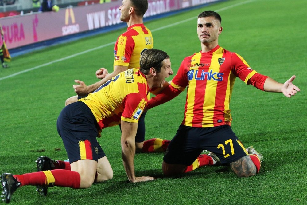 El Lecce consiguió su tercer triunfo al hilo. EFE