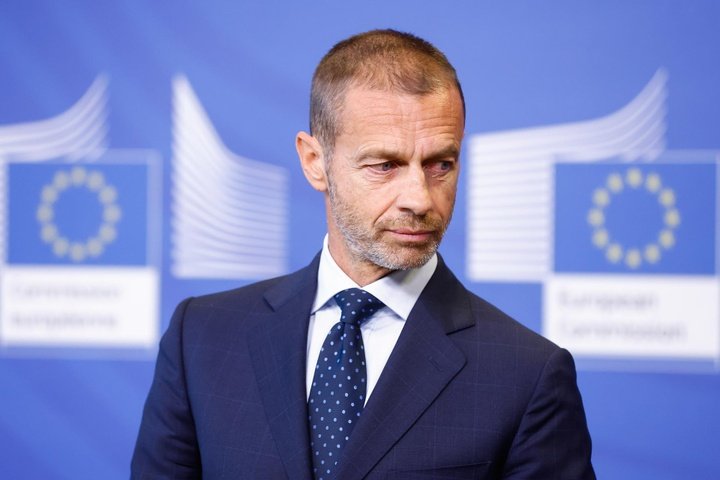 Solo Ceferin se ha presentado a la presidencia de la UEFA. EFE