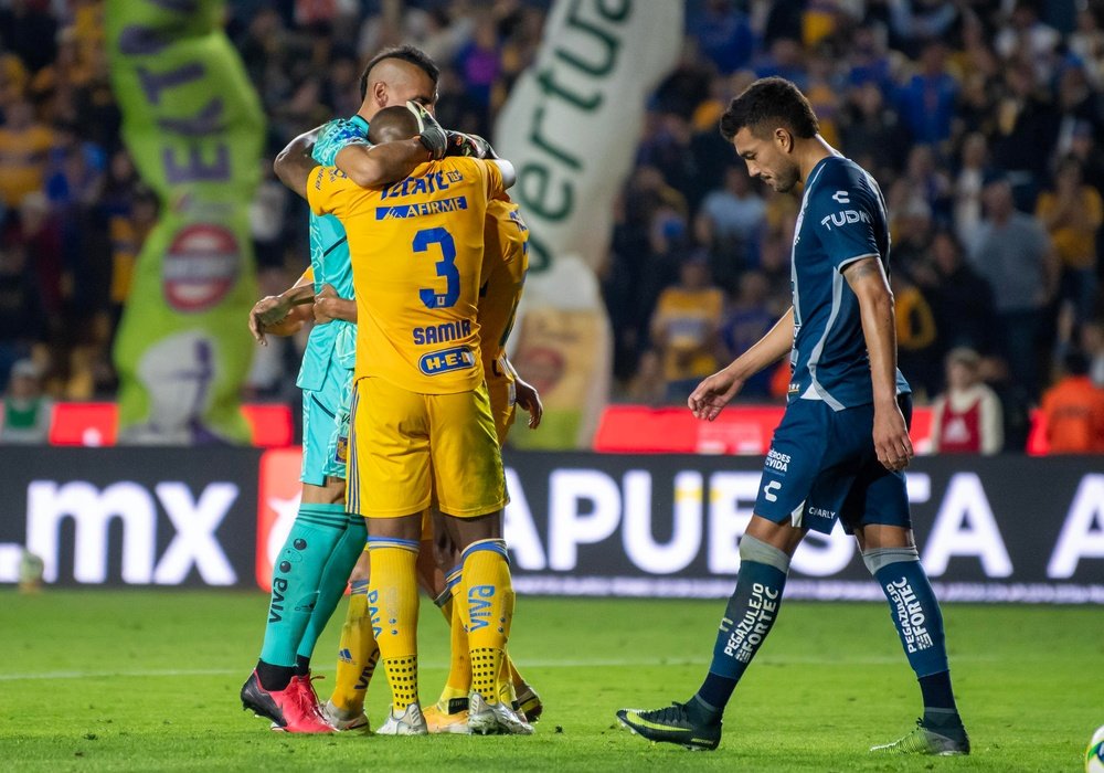 Tigres goleó por 4-1 a Pachuca. EFE