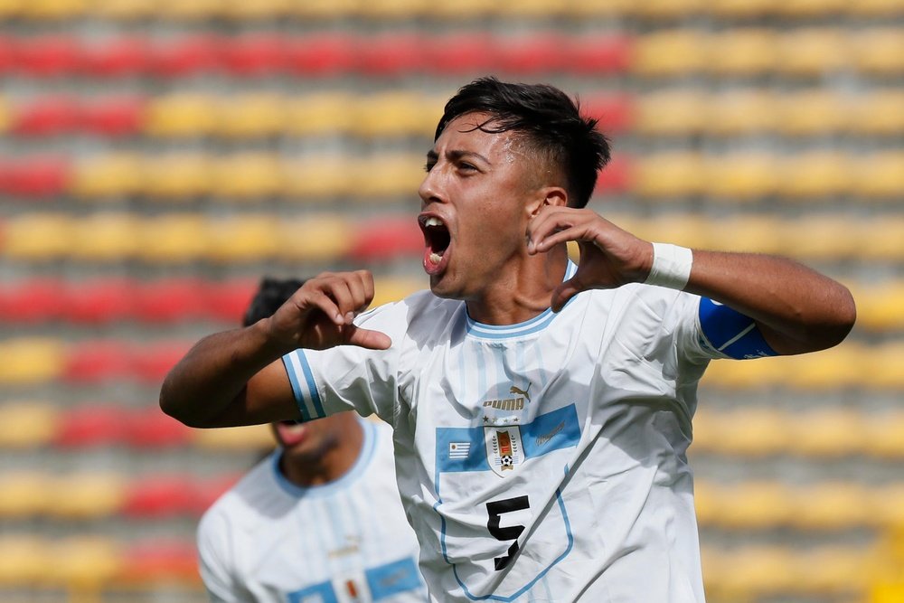 Uruguay y Brasil lucharán por el título del Sudamericano Sub 20. EFE