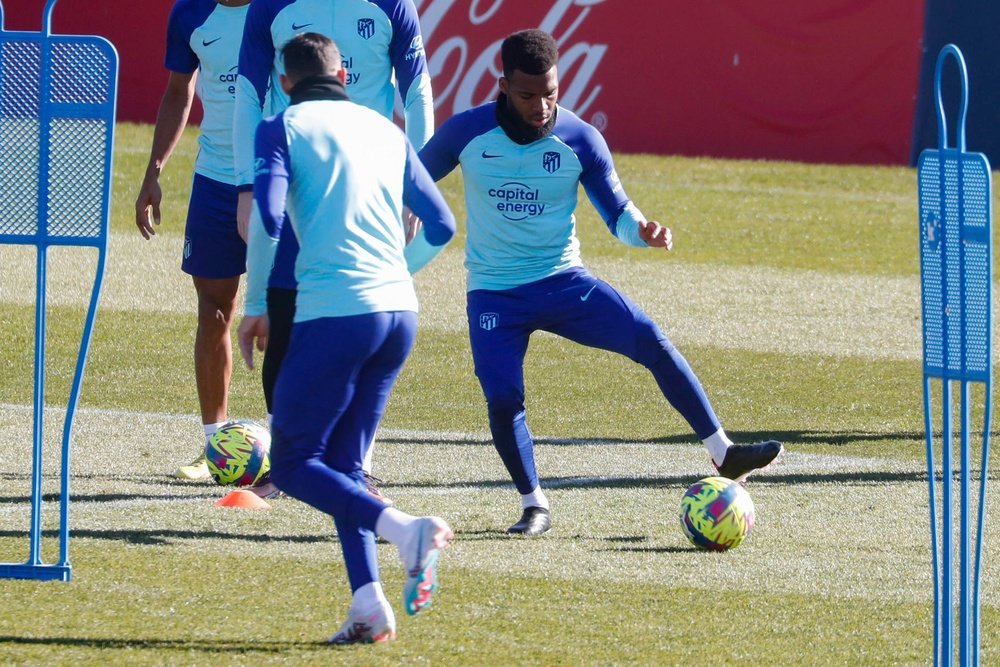 Doherty, Lemar y Morata, candidatos al once de Simeone. EFE