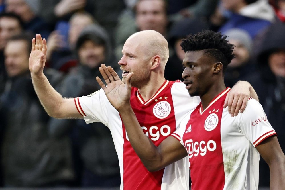 Sexto triunfo al hilo del Ajax en la Liga de Países Bajos. EFE