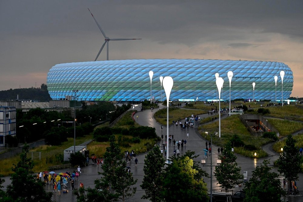 Allianz seguirá dando nombre al estadio del Bayer hasta 2033. EFE