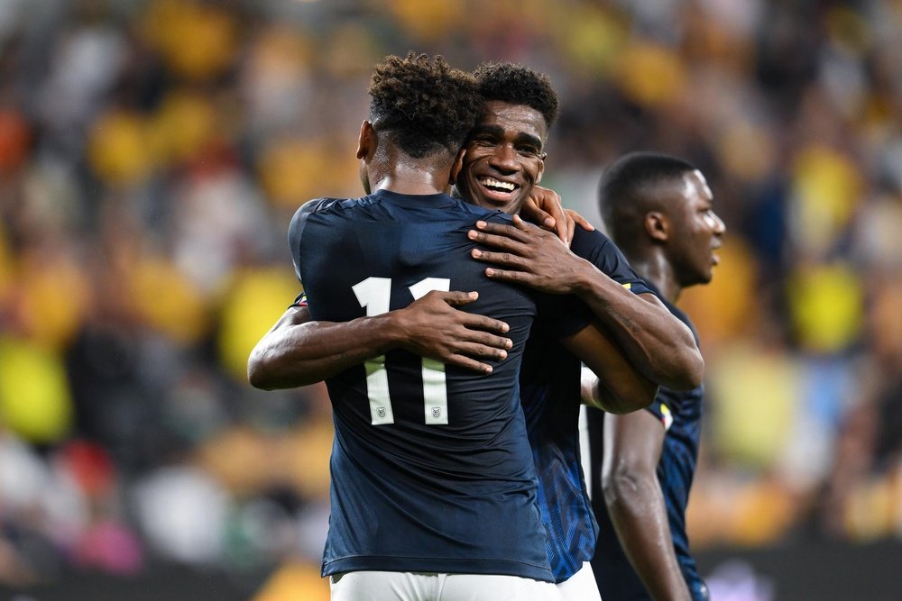 Australia venció a Ecuador por 3-1. EFE