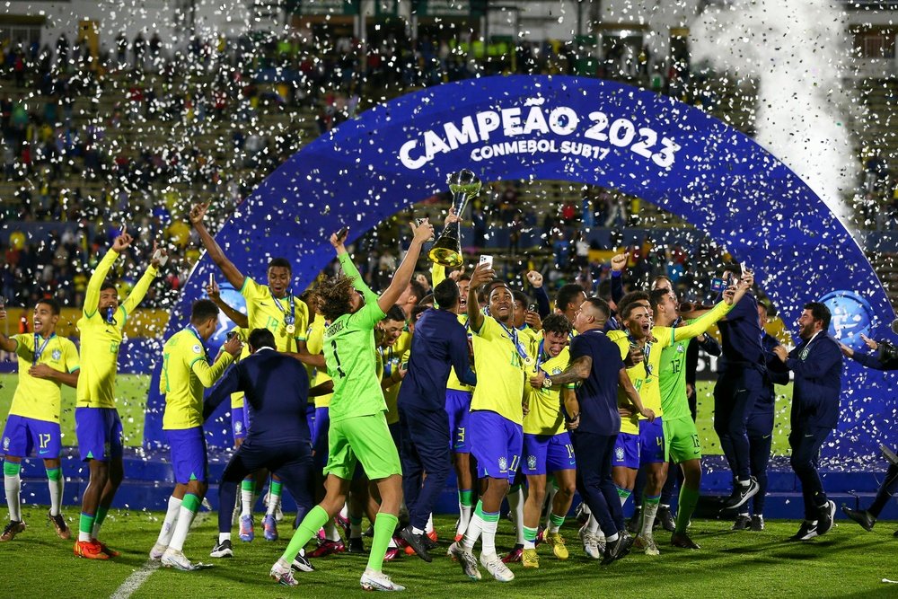 Brasil se hace con la corona del Sudamericano Sub 17. EFE