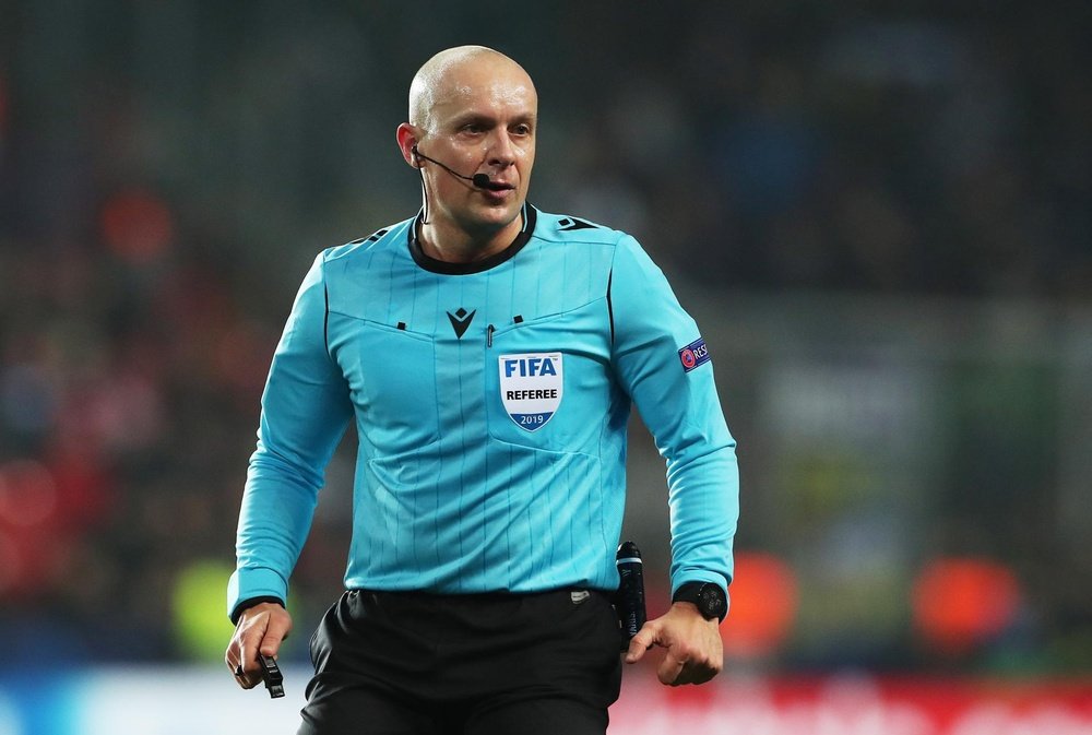Marciniak dirigirá el Manchester City-Real Madrid. EFE