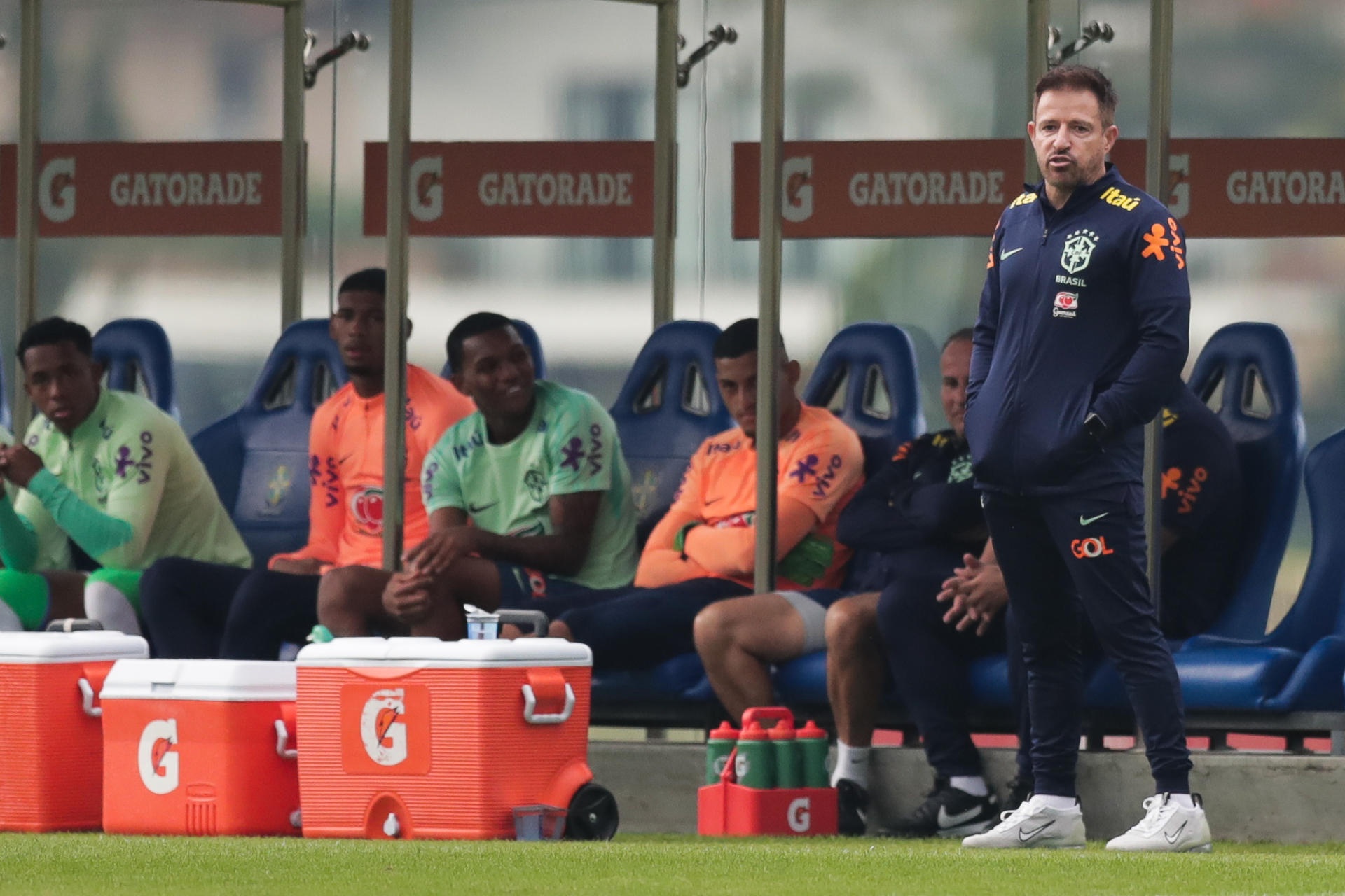 Brasil se prepara ya para el partido contra Italia, su primer rival. EFE