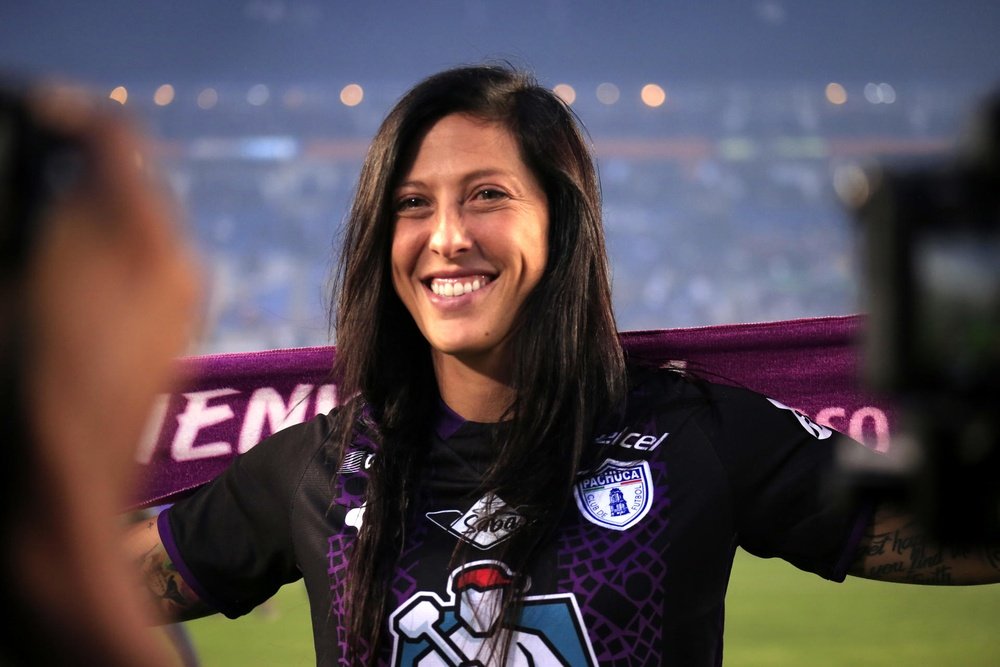 Jennifer Hermoso lleva a Pachuca a la semifinal. EFE/Archivo