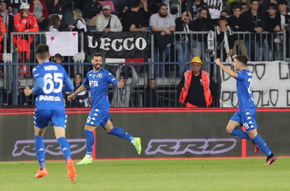 El Empoli goleó a la Juventus. EFE