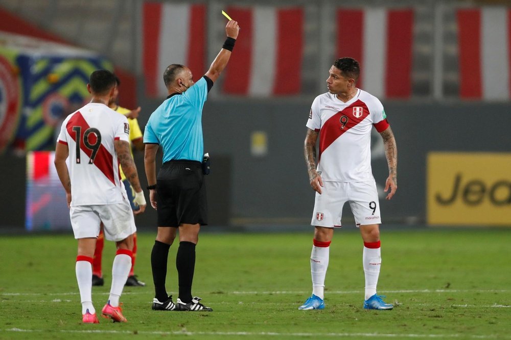 El retorno de Paolo Guerrero, lo más destacado de la convocatoria de Perú. EFE