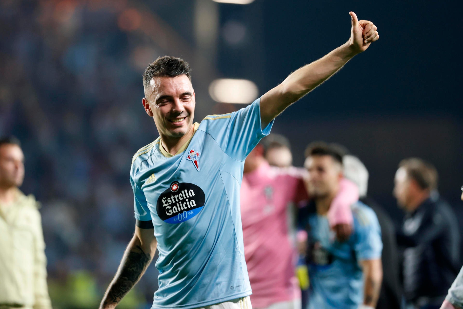 Aspas, autocrítico pese a la permanencia
