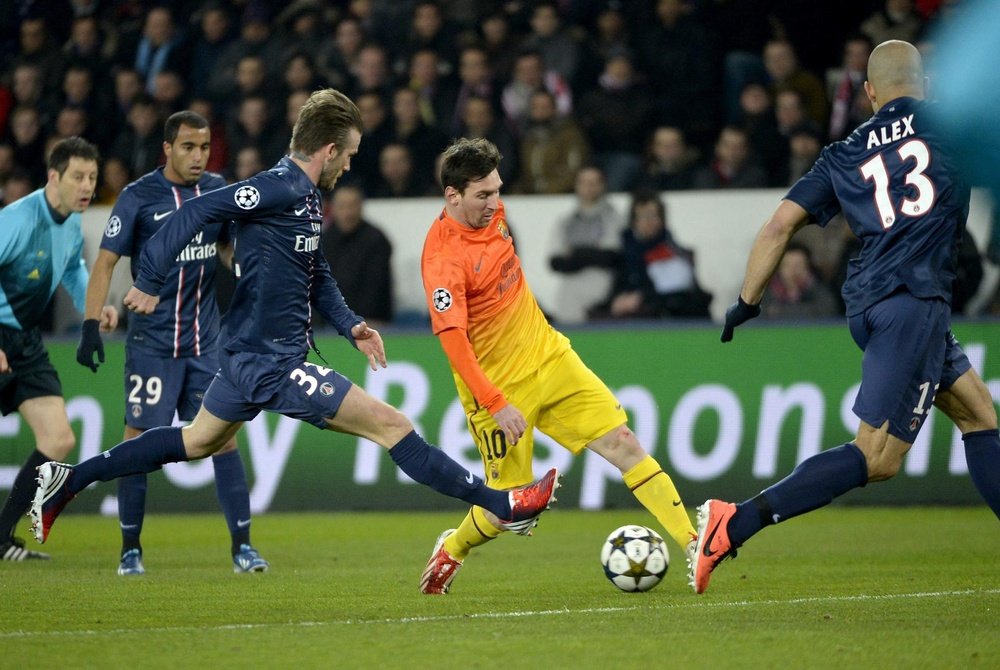 Beckham y Messi tratarán de revolucionar el fútbol, uno en los despachos y el otro en el campo. EFE