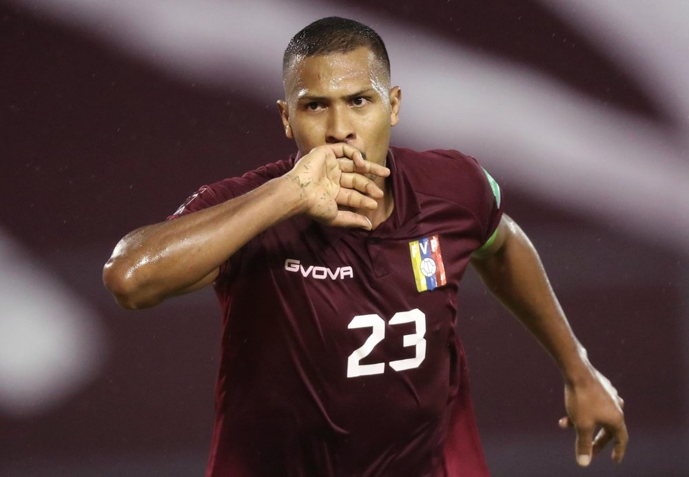 Rondón, el goleador de Venezuela. EFE