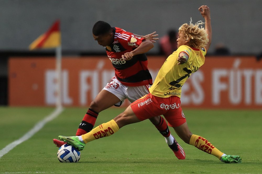 Flamengo recibe a Aucas. EFE