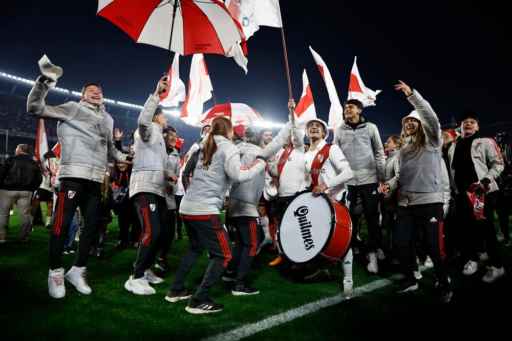 Estudiantes corona a River como campeón de Argentina. EFE