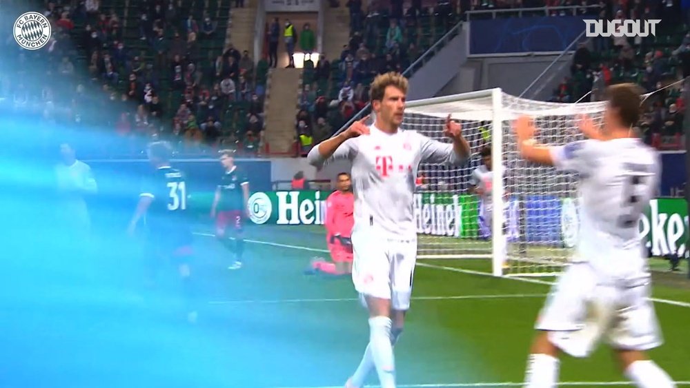 VÍDEO: la victoria del Bayern en Rusia ante el Lokomotiv. Captura/Dugout