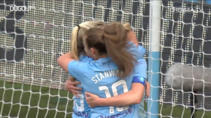 VIDEO: Chelsea Women's crucial 3-3 draw at Man City