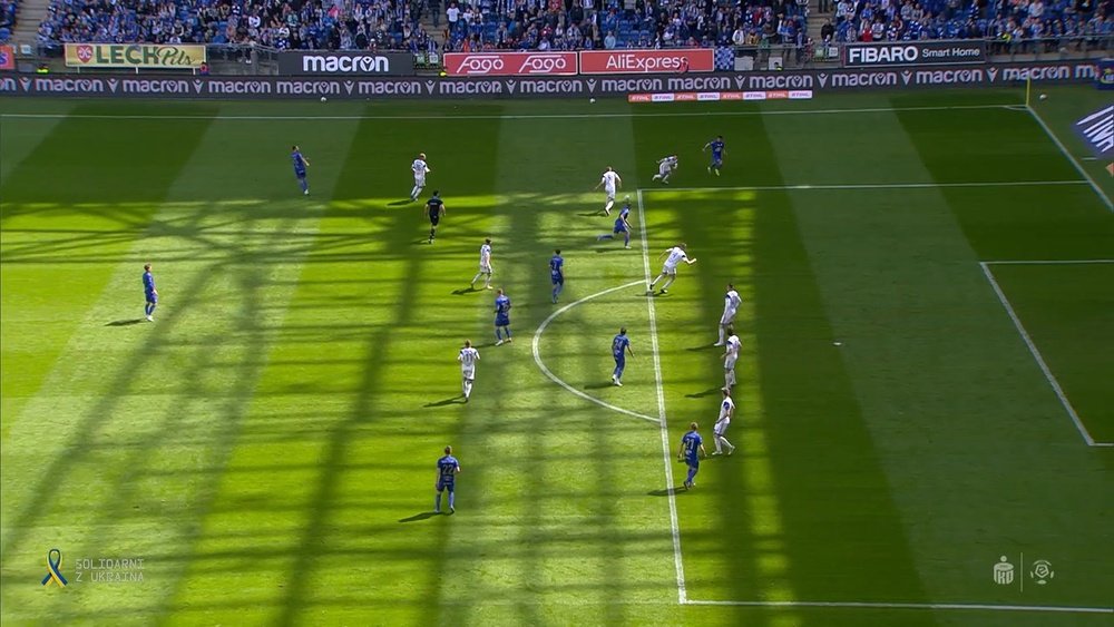 Great goal in the Polish League. DUGOUT