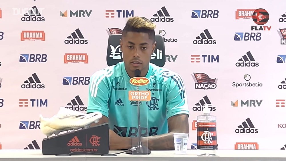 Bruno Henrique diz que Flamengo sente falta da torcida. DUGOUT