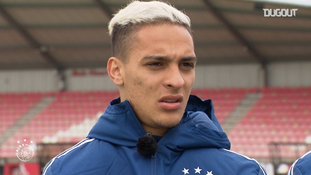 Antony e David Neres falam de posição no Ajax. DUGOUT