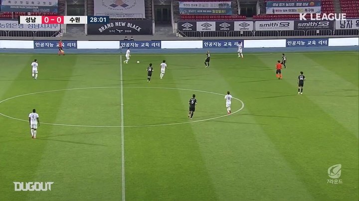 VIDEO: Taggart on target for first time for Suwon v Seongnam