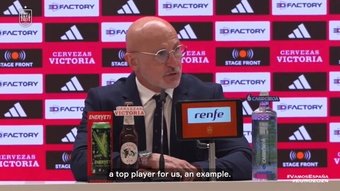 Check out Luis de la Fuente’s comments after hearing the Spanish national team fans whistling Alvaro Morata at the Santiago Bernabeu.