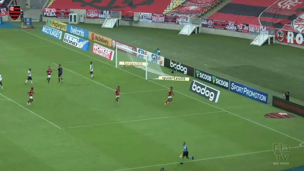 Veja os gols da vitória do Flamengo diante do América-MG no Maracanã. DUGOUT