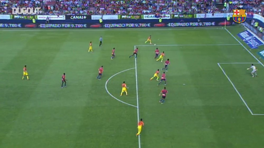 Barcelona have scored some very good goals at Osasuna in the past. DUGOUT