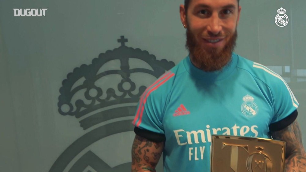 Sergio Ramos in FIFA 21 team of the year. DUGOUT