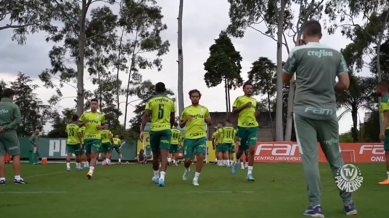 VÍdeo Palmeiras Finaliza Preparação Para Enfrentar O Red Bull Bragantino