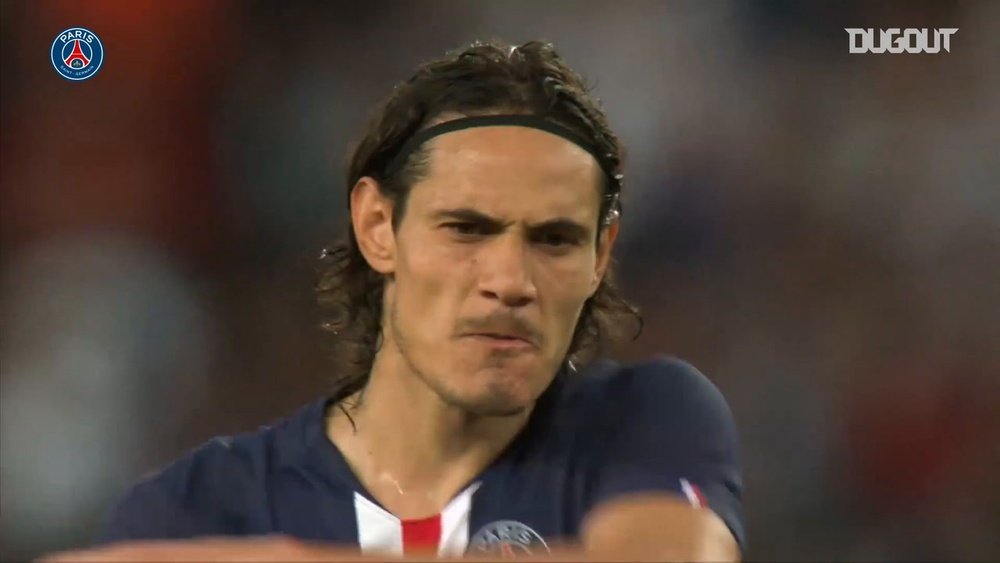 Edinson Cavani scored some goals as PSG raced to the Ligue 1 title once again. DUGOUT