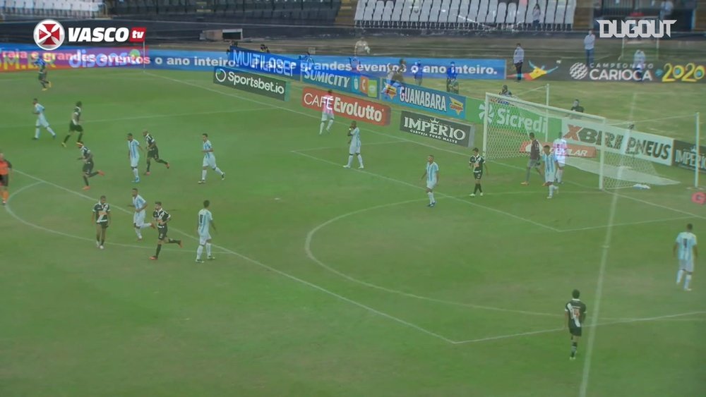 Melhores momentos de Vasco 3 x 1 Macaé na Taça Rio 2020. DUGOUT