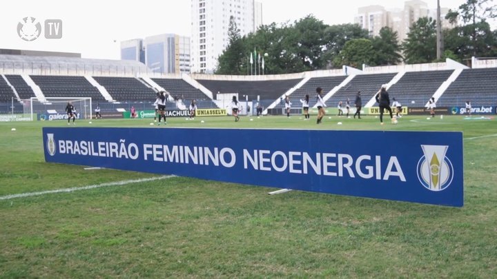 Bastidores do empate entre Corinthians e Inter no Brasileirão Feminino