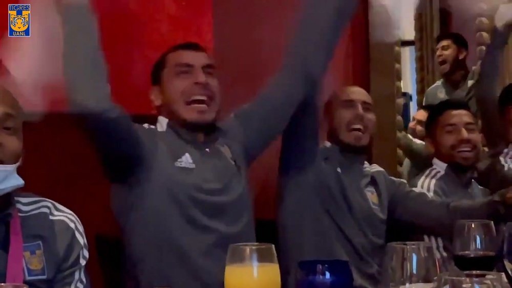 Nahuel Guzman and Guido Pizarro were delighted after Argentina won the Copa America. DUGOUT